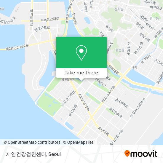 지안건강검진센터 map