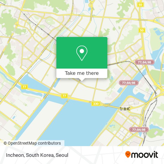 Incheon, South Korea map