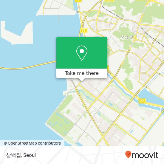 삼백집 map