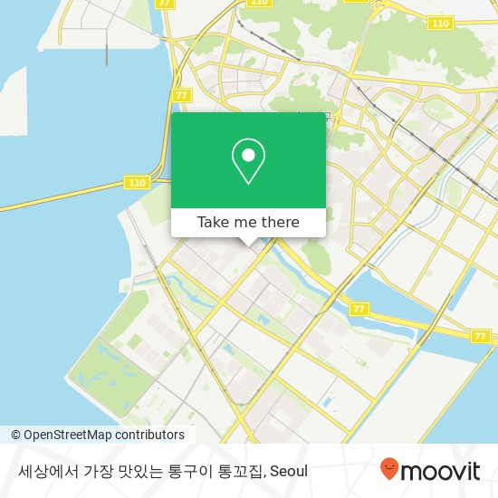 세상에서 가장 맛있는 통구이 통꼬집 map