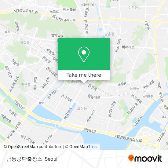남동공단출장소 map