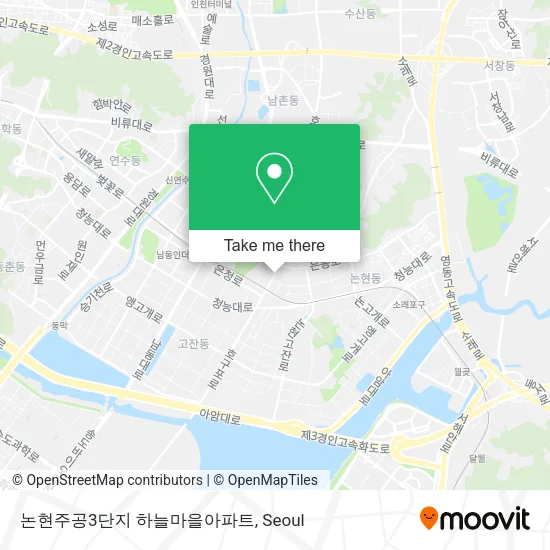 논현주공3단지 하늘마을아파트 map