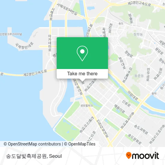 송도달빛축제공원 map