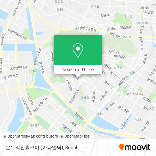 온누리진흙구이 (가나안덕) map