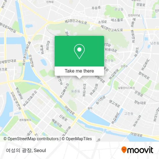 여성의 광장 map