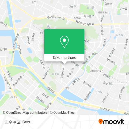 연수여고 map