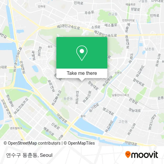 연수구 동춘동 map