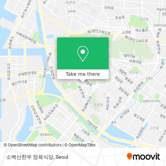 소백산한우 정육식당 map