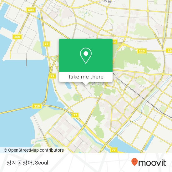 상계동장어 map