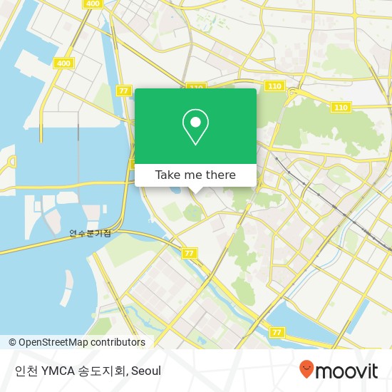 인천 YMCA 송도지회 map