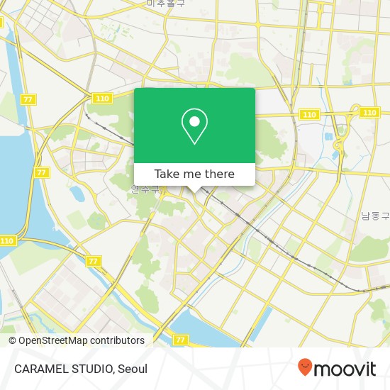 CARAMEL STUDIO map