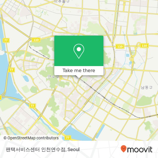 팬택서비스센터 인천연수점 map