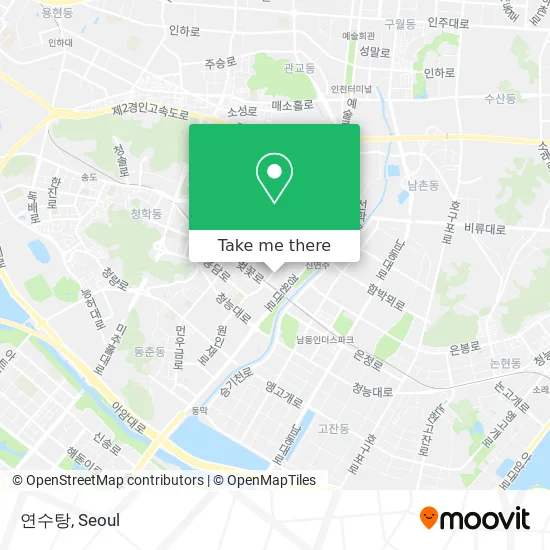 연수탕 map