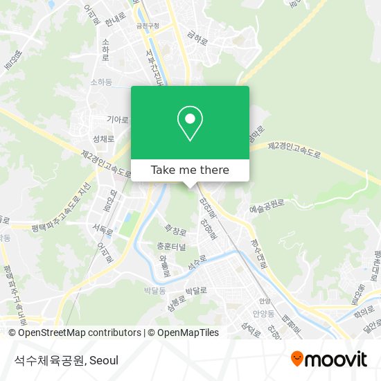 석수체육공원 map