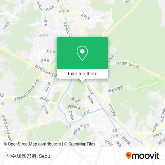 석수체육공원 map