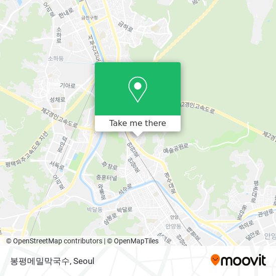 봉평메밀막국수 map