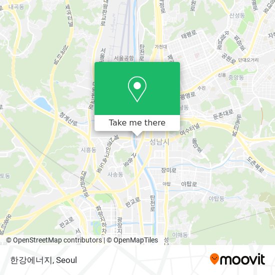 한강에너지 map