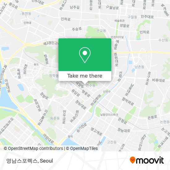 영남스포렉스 map