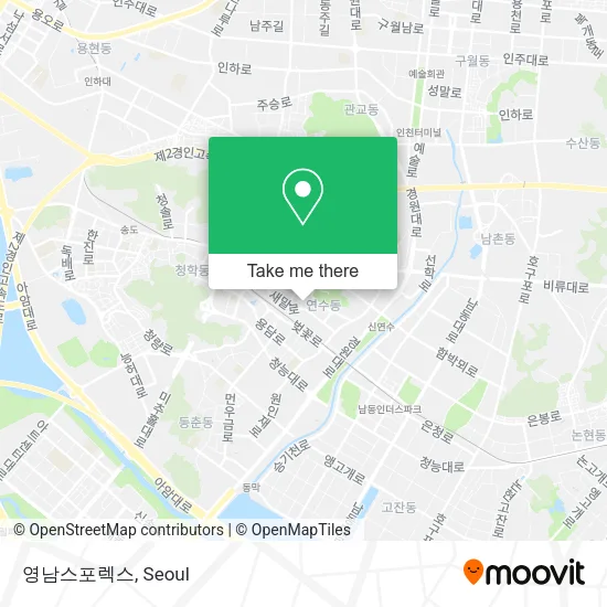 영남스포렉스 map