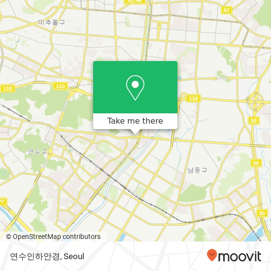 연수인하안경 map