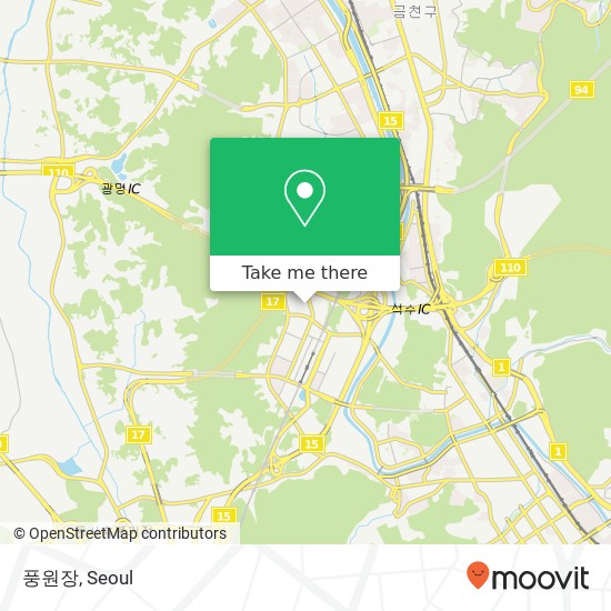 풍원장 map