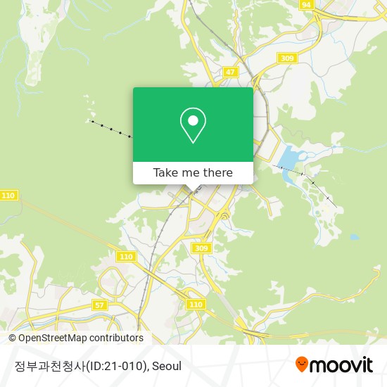 정부과천청사(ID:21-010) map