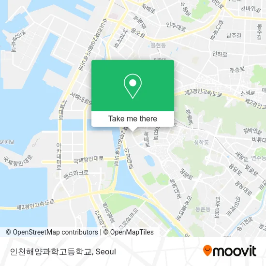 인천해양과학고등학교 map