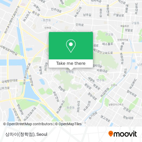 샹차이(청학점) map