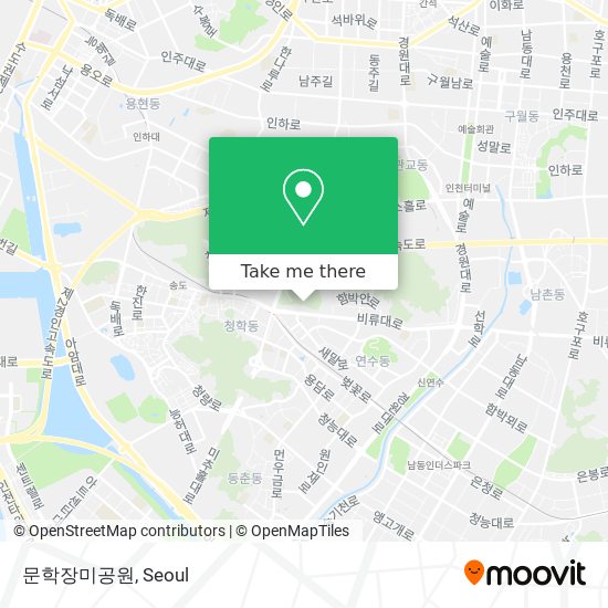 문학장미공원 map