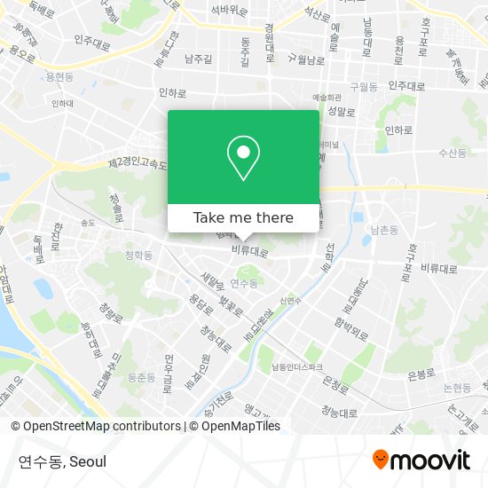 연수동 map