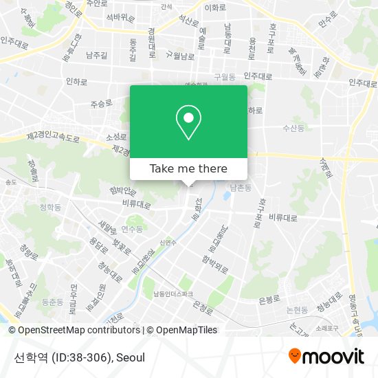 선학역 (ID:38-306) map