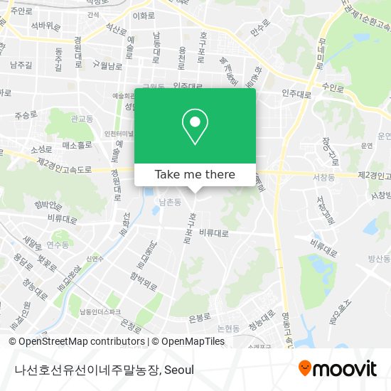 나선호선유선이네주말농장 map