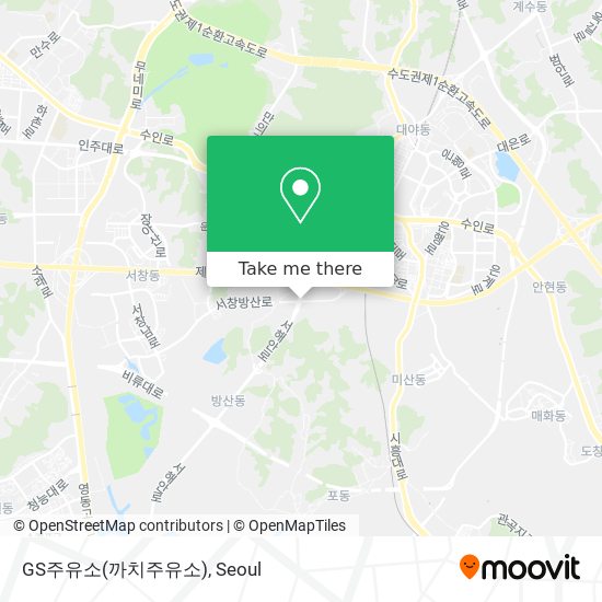 GS주유소(까치주유소) map