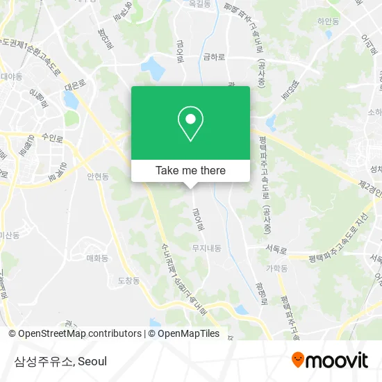 삼성주유소 map