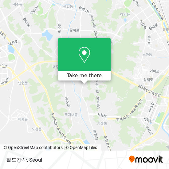팔도강산 map