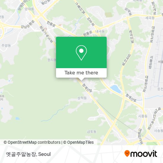 옛골주말농장 map