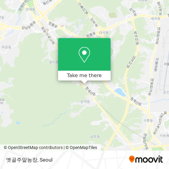 옛골주말농장 map