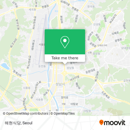 해현식당 map