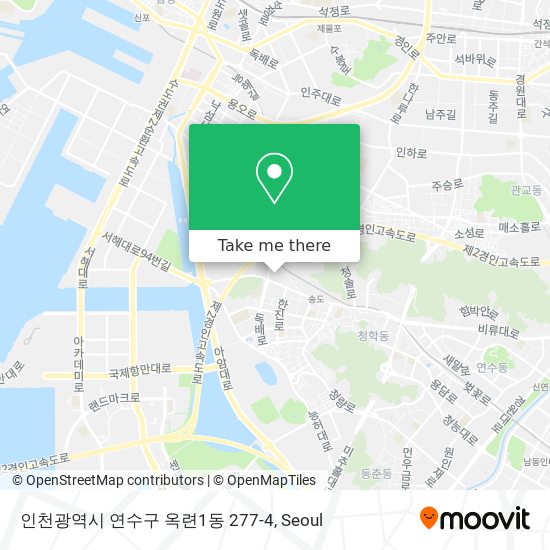 인천광역시 연수구 옥련1동 277-4 map
