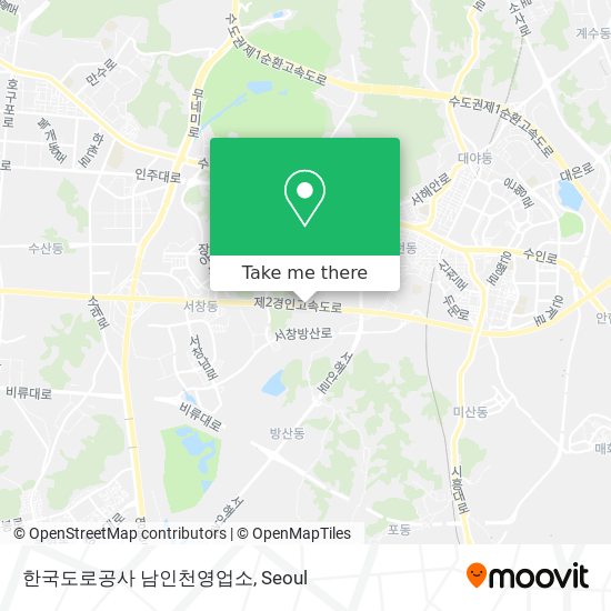 한국도로공사 남인천영업소 map