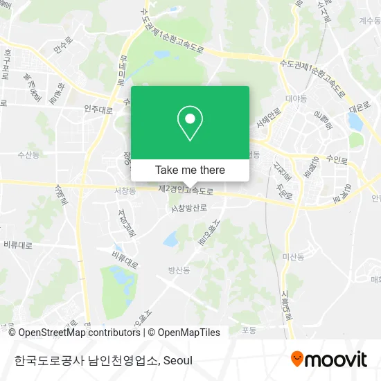 한국도로공사 남인천영업소 map