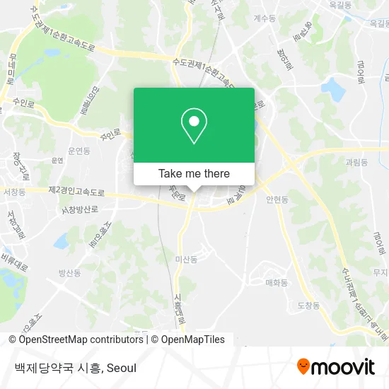 백제당약국 시흥 map