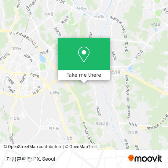 과림훈련장 PX map