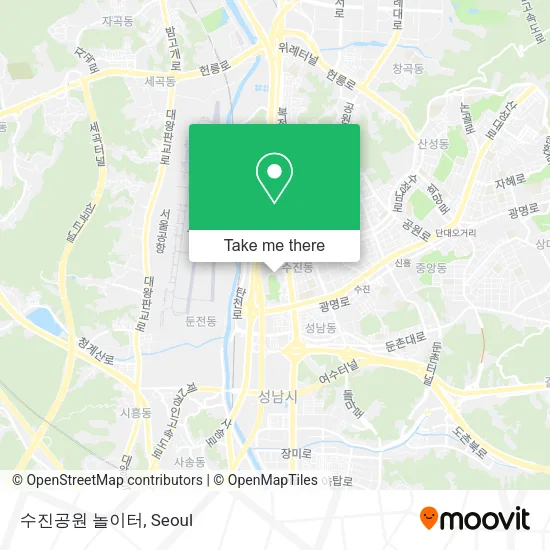 수진공원 놀이터 map