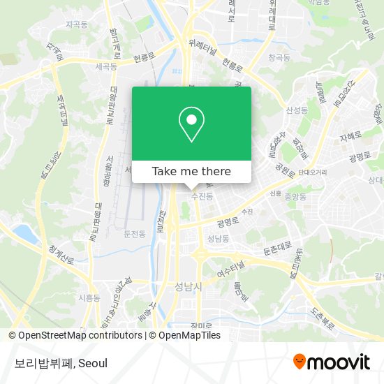 보리밥뷔페 map