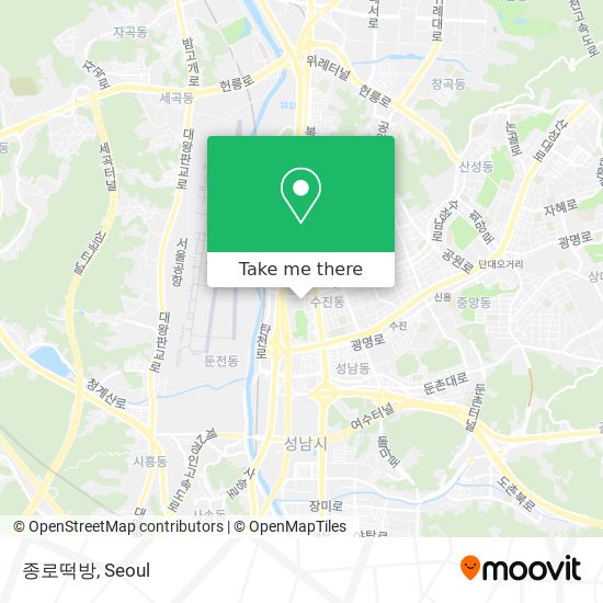 종로떡방 map