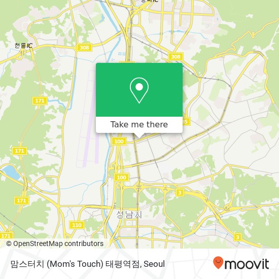 맘스터치 (Mom's Touch) 태평역점 map