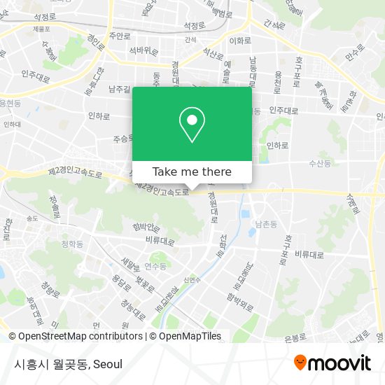 시흥시 월곶동 map