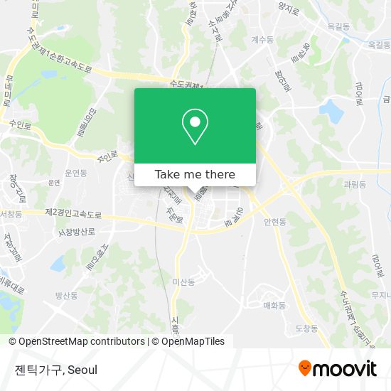 젠틱가구 map