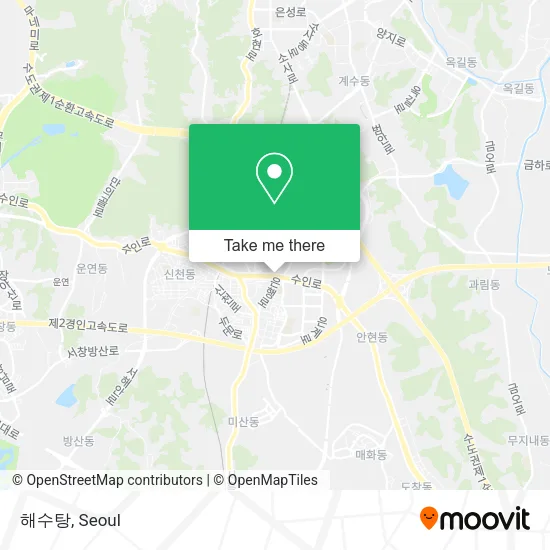 해수탕 map